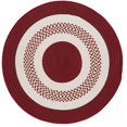 thumbnail image 1 of Colonial Mills FB70R084X084 Tapis Rond de 7 Pieds de Baie de Fleurs&44; Rouge Patriote, 1 of 1