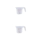 thumbnail image 4 of Bearachild Measuring Jug Convenient V-shaped Nozzle Tools Anti-skidding Design Glass Graduated Ergonomic Kitchen Handle Baking 250ml 2piezas, 4 of 6