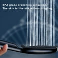 thumbnail image 6 of Neoyler High Pressure Handheld Shower Head with 5 Spray Patterns Turbocharged Water Saving Technology Easy No-Drill Installation Ergonomic Design Includes 4.9ft Hose and Wall Bracket, 6 of 8