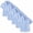 Blue, variant on 5 Pack Girls Boys Uniform Shirts Kids Short Sleeve Oxford Button Down Dress Shirt Lapel Tops Casual Solid Color Formal School Uniforms Outfits White 12-13 Years
