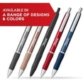 thumbnail image 2 of Sharpie S-Gel Gel Pens, Sleek Metal Barrel, Medium Point, 0.7mm, Black Ink, 12 Count, 2 of 5