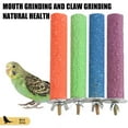 thumbnail image 4 of Parrot Paw Grinding Perch Pet Stand Bird Quartz Branch Chewing Shelf Budgie Z6A2, 4 of 9