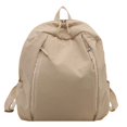 thumbnail image 3 of Womens Solid Color Lightweight Backpack Large Capacity Commuter School Bookbag Back to School Backpack for Women, 3 of 4