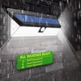 thumbnail image 3 of Security Outdoor Motion Sensor Solar Wall Light, 1 Pack, Black, 3 of 5