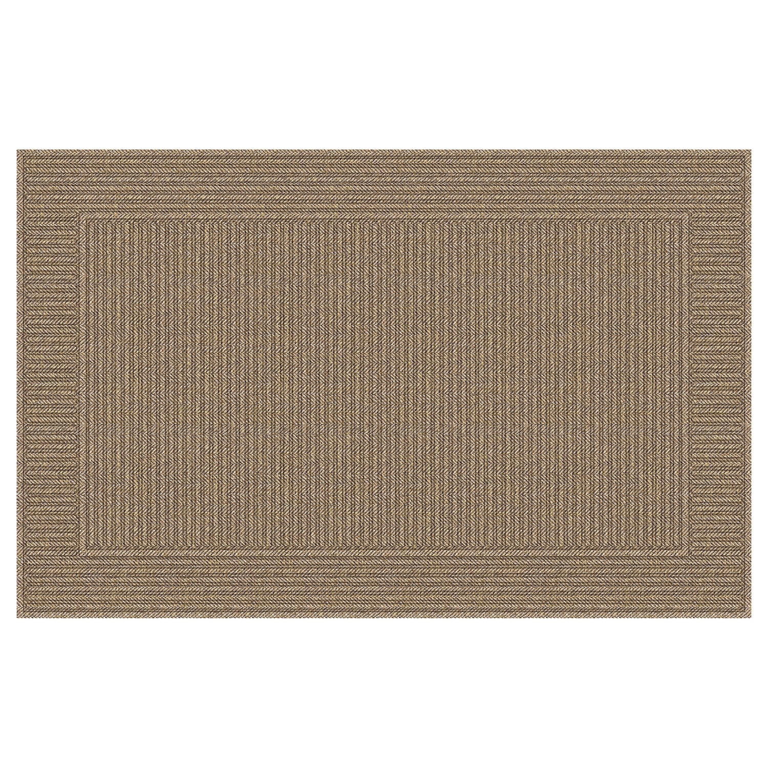 Apache Mills Manhattan Entrance Mat, Indoor/Outdoor, 30" X 47", Brown