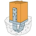 thumbnail image 5 of Simpson Strong-Tie PBS66 - Galvanized Standoff Post Base for 6x6, 5 of 9