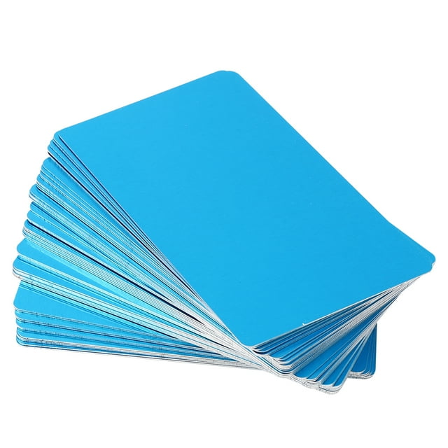 Metal Card Plate, Thicken Aluminium Waterproof Metal Card, Women Men Business For Office