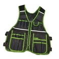 thumbnail image 3 of Kuntesetty Electrician Tool Vest Portable Work Vest for Home DIY Carpenter Camping Gear green, 3 of 9