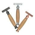thumbnail image 3 of Amdohai DSR16 Rasoir Manuel à Double Tranchant Sécurité Métallique Razor Traditionnel pour Hommes Rasoir à Double Tranchant Barbe Razor, 3 of 7