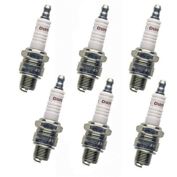 Champion 6 Pack of Genuine OEM (821S) Spark Plugs - L77JC4-6PK