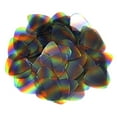 thumbnail image 4 of Exotic Plectrums - Celluloid Rainbow Guitar Or Bass Pick - 0.71 mm Medium Gauge - 351 Shape - 50 Pack, 4 of 4