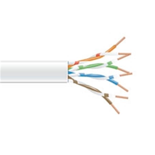 Black Box Network Services EVNSL0650A-1000 1000 ft. 550 CAT6 550MHz  Stranded Bulk Cable#44; White