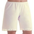 thumbnail image 2 of CHOK Culottes Slip pour Femmes Dentelle Snip-it Jupon Bloomer Demi Slip Shorts Pantalon de Pyjama Ample, 2 of 3