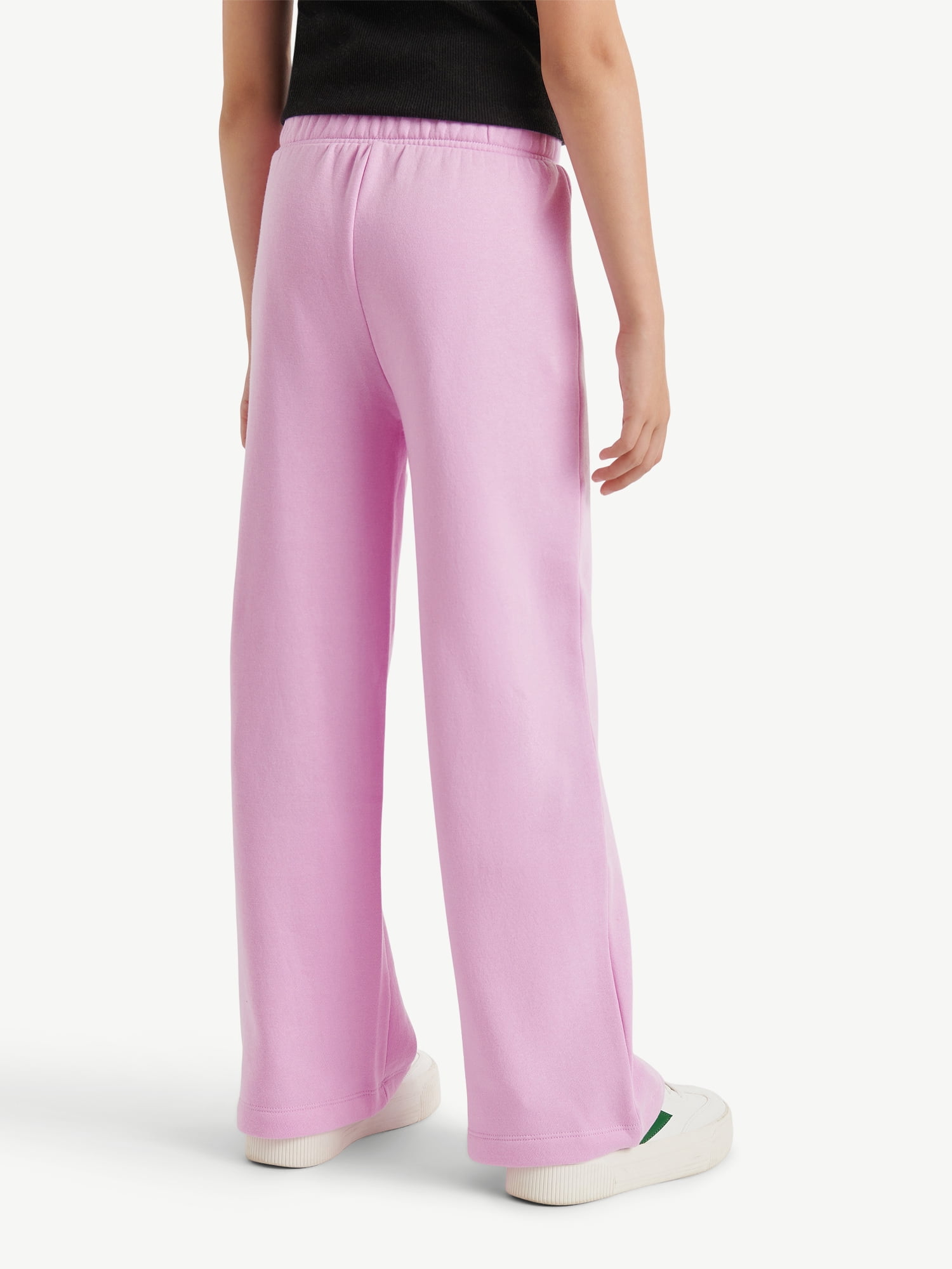 Justice Girls Fleece Wide Leg Pants, Sizes XS - XLP