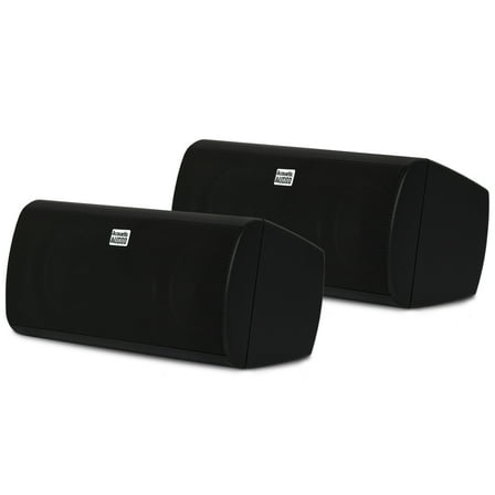 Acoustic Audio AA35CB Indoor 3 Way Speaker Pair 800 Watts Black Bookshelf AA35CB-PR