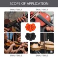 thumbnail image 3 of OULII 2pcs String Silencers for Noise Control Composite Nano Professional Design Gray, 3 of 8
