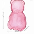 thumbnail image 5 of Clearance! Large Purple Gummy Bear Containers, Valentine’s Day Clear Gummy Bear Shaped Candy Holder, Reusable Gift Box for Candy, Party Favors Storage, Big Plastic Bear Container, 5 of 5