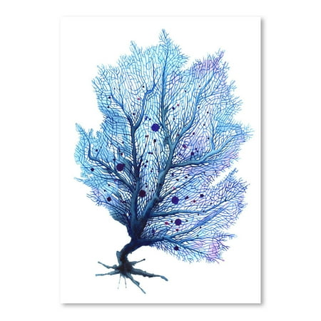 UPC: 0686457551298 | Americanflat Blue Fan Coral by Sam Nagel Poster Art Print