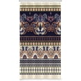 thumbnail image 4 of Indian Bohemian Style Shower Curtains Colorful Boho Pattern Chic Paisley Floral Print Modern Bathroom Decor Waterproof Polyester Fabric 36x72 Inch Shower Curtains Sets with Hooks, 4 of 6