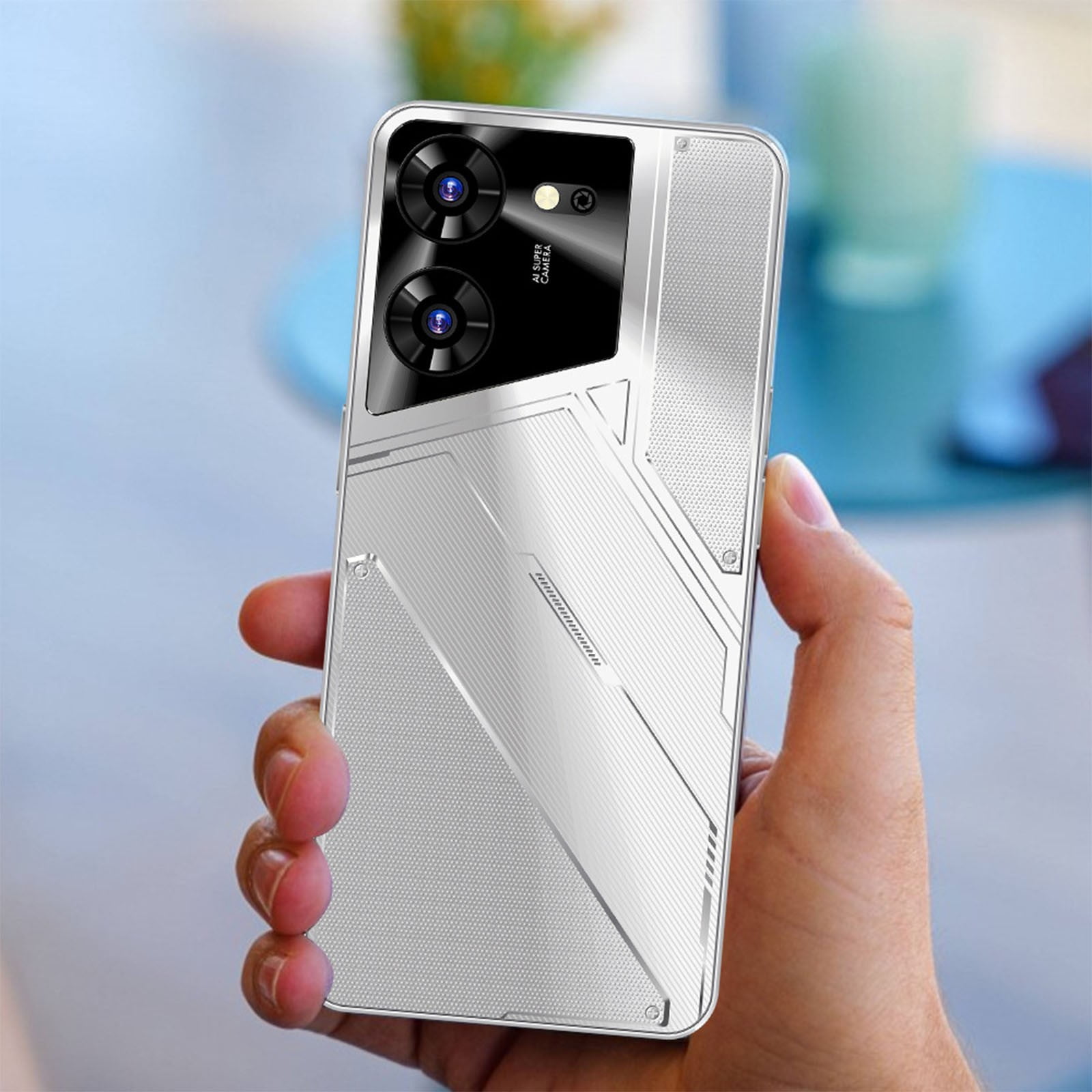 taicans Smartphone With Android Memory 3GB+32GB 6.53 Inches 4G MTK6753 Octa-Core CPU Front Camera2MP + Rear Camera13MP