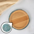 thumbnail image 1 of Oleegame 1 Pce Set de Table Absorbant Rond Céramique Maison Table Tasse de Thé Isolation Thermique, 1 of 4
