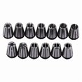 thumbnail image 1 of 15PCS ER11 Collet Set, Spring Collet Chuck, CNC Spindle Collet, 65Mn Spring Steel Replacement Collet, 1 of 8