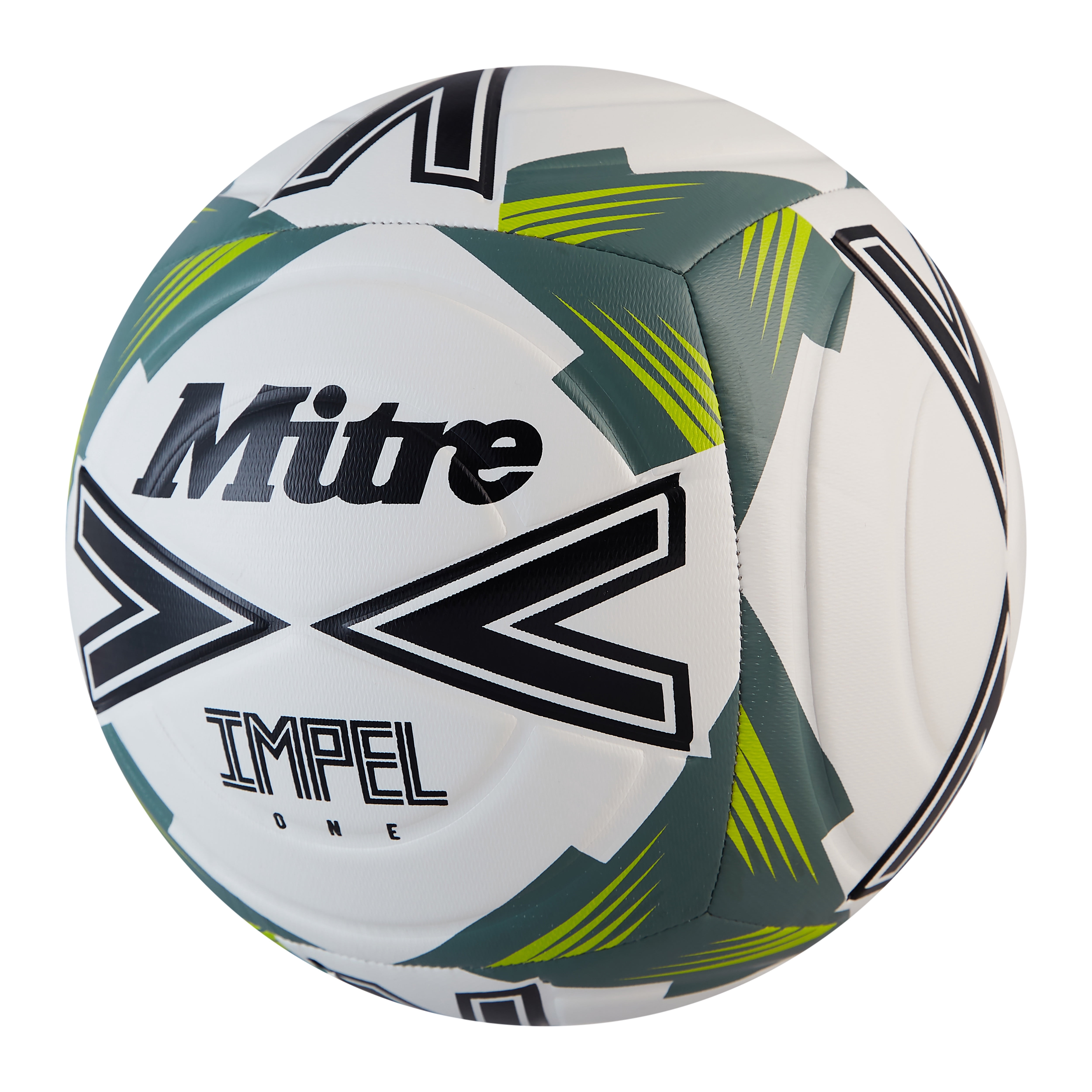 Mitre Impel One Training Soccer Ball – Durable 6-Panel Construction – Soft-Touch Foam & Hyperflow Grooves – for Grass or AstroTurf – Sizes 3,4,5