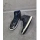 thumbnail image 1 of Ni - ke Leather Sneakers Air Jordan 1 Retro High Dark Obsidian Basketball Shoes Vintage, 1 of 5