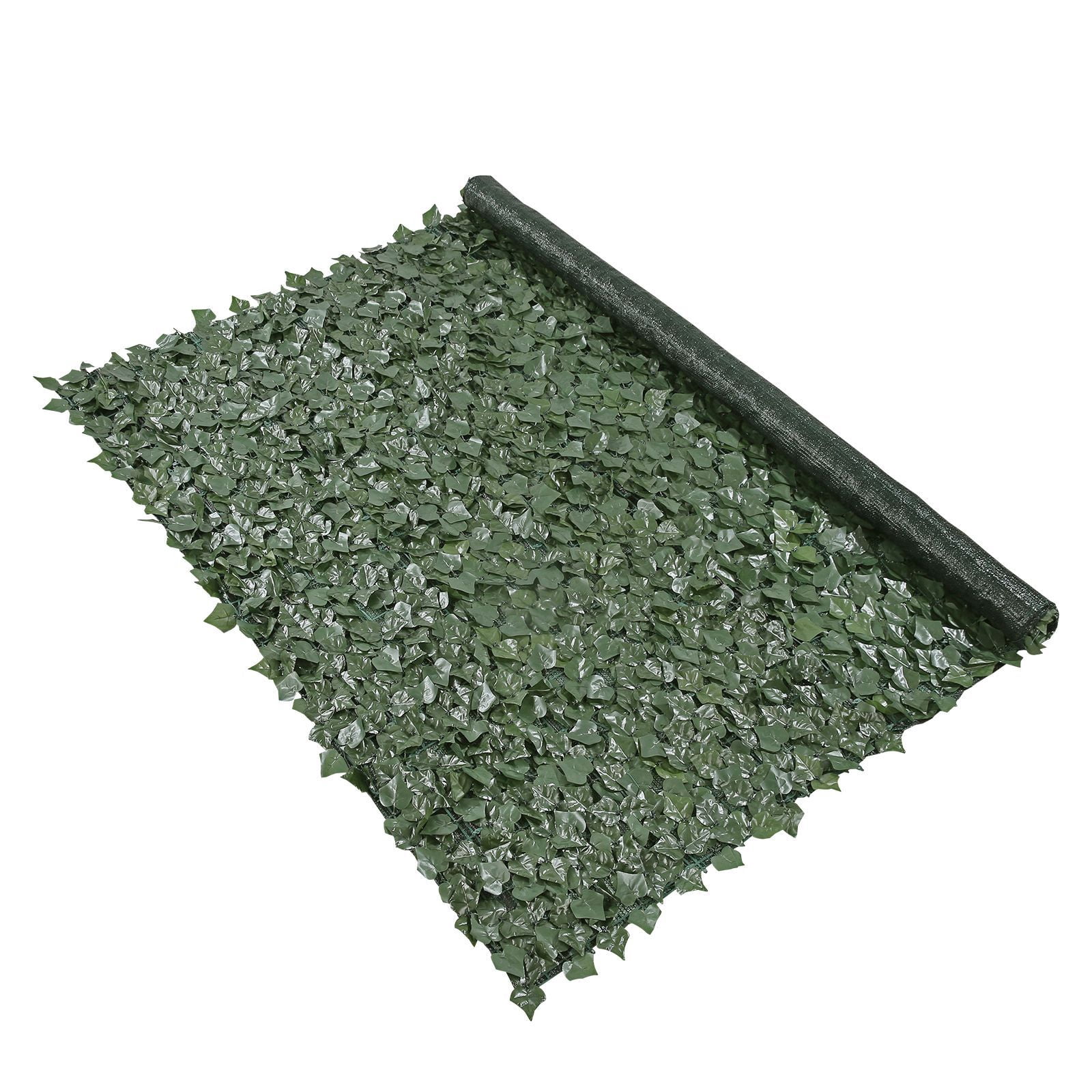 Artificial Ivy Privacy Fence, 96" x 72", Fade-Resistant Silk Leaves, UV-Resistant PE Mesh Backing, 100% Blockage, for Garden, Patio, Balcony & Indoor Walls