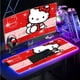 thumbnail image 4 of Alfombrilla de ratón con teclado para jugadores de Pc Hello Kitty RGB, alfombrilla de ratón LED brillante, alfombrillas de ratón de goma para juegos, alfombrilla para ordenador, 4 of 4