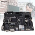 thumbnail image 4 of Base de placa, DVI VGA Interface Desktop Computer Motherboard 4xSerial ATA III 2XDDR4 RJ45 USB para Reemplazo, 4 of 7