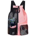 thumbnail image 1 of New Swimming Bag Mesh Drawstring Backpack With Wet Bag Beach Backpack, Suitable For Gym And Exercise Equipment Bag, 1 of 3