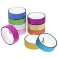 thumbnail image 3 of MLINS  10 Rolls Glitter Tape Stickers Scrapbooking Supplies Sticky, 3 of 8