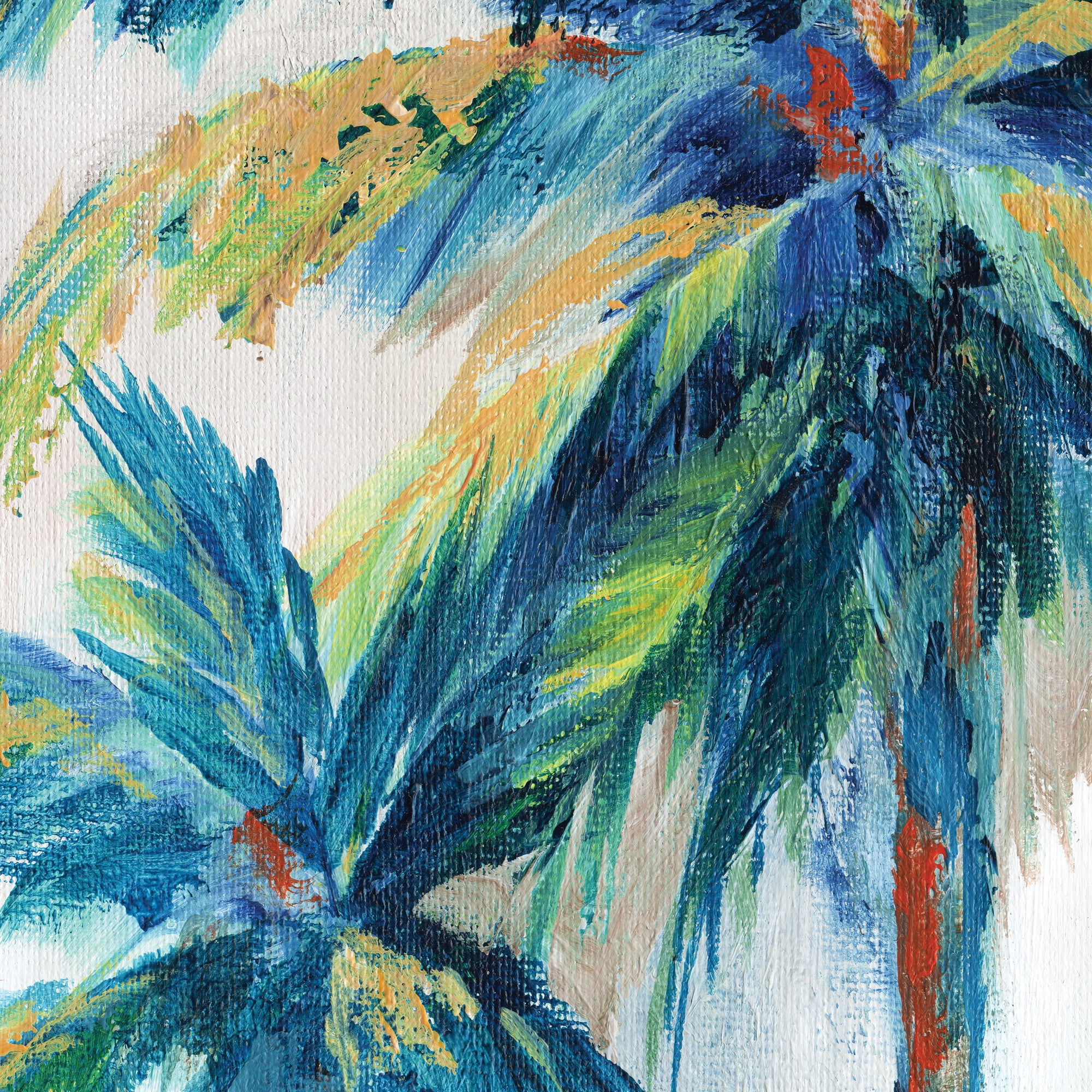 Masterpiece Art Gallery Palm Tree Breeze II by Nan Canvas Art 24" x 36"