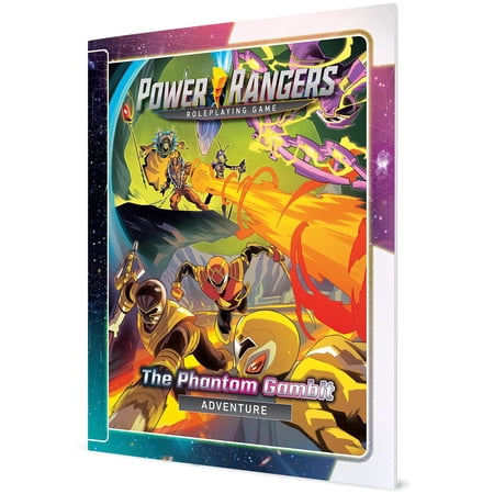 Renegade Games Studios: Power Rangers Roleplaying Game: The Phantom Gambit Adventure - Softcover RPG Book Full Color