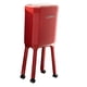 thumbnail image 1 of Cubo de basura con ruedas, cubo de basura de gran capacidad para el hogar, papelera para ropa Rojo, 1 of 9