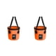 thumbnail image 3 of Cubo de agua plegable Naiovety de PVC 12L 20L Amarillo Negro Verde Azul Rosa Naranja, 3 of 5