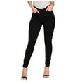 thumbnail image 3 of Fjofpr Sale Deal Womens Jeans Trendy Fall 2024 Fashion Women Tight Female High Waist Stretch Slim Sexy Pencil Pants, 3 of 9