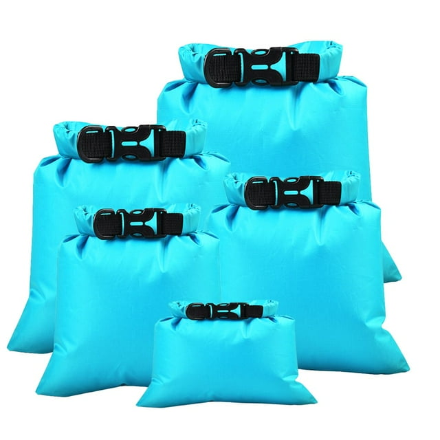 Dry Bag Waterproof Sack Foldable Moisture Barrier Pocket Flexible Rafting Storage Light Reserve Pouch Multifunctional Strap Hook
