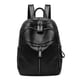 thumbnail image 1 of Mochila Retro de cuero PU para mujer, mochila de viaje de Color sólido para mujer, mochila escolar para estudiante Likrtyny  Para estrenar, 1 of 9