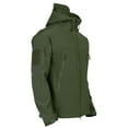 thumbnail image 3 of OmicGot Military Shark Skin Soft Shell Jackets Men Tactical Windproof Waterproof jacket men Army Combat Jackets Mens Hooded Bomber Coats, 3 of 8