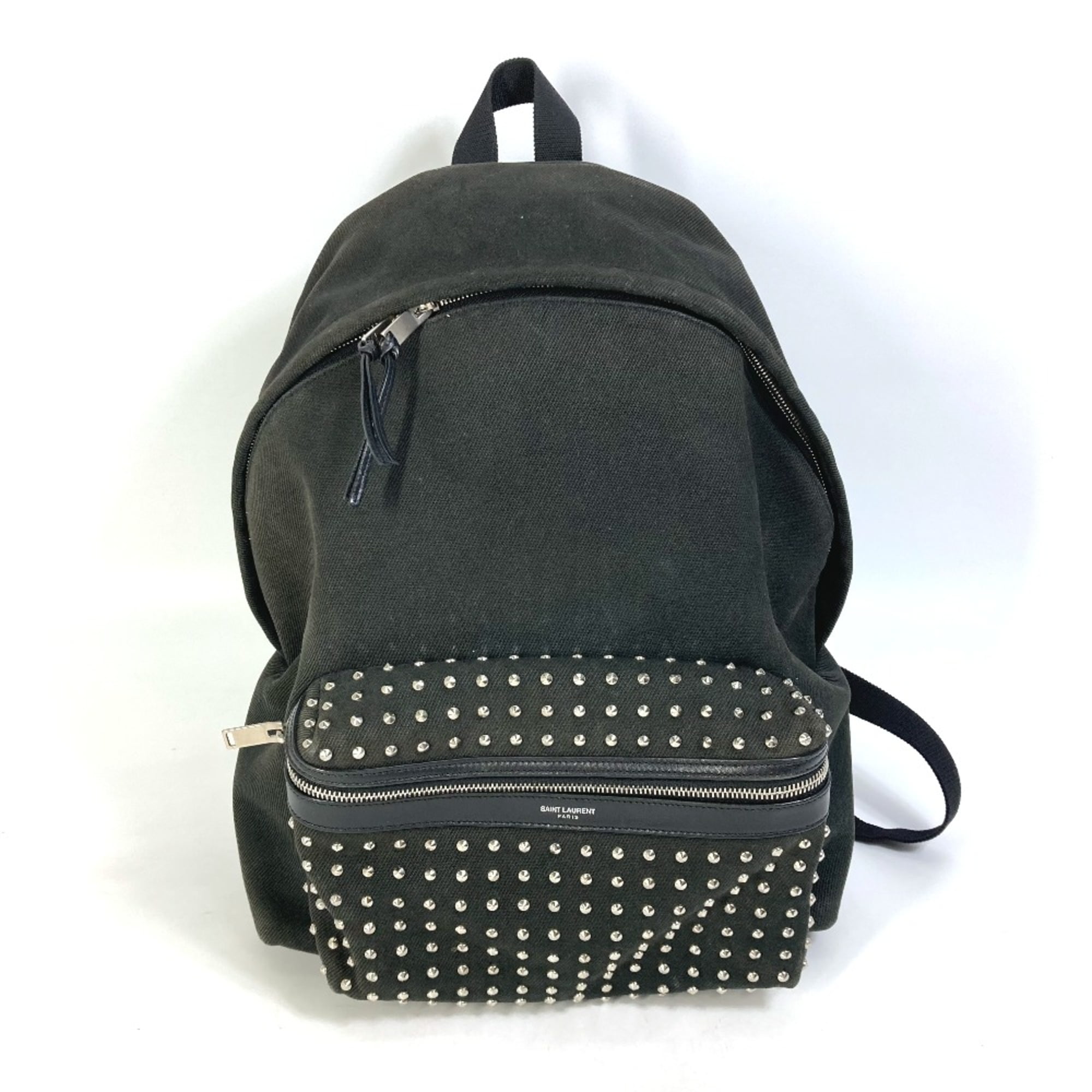 Pre-Owned Saint Laurent Paris 360206 Bag bag Backpack Backpack Black (Good)