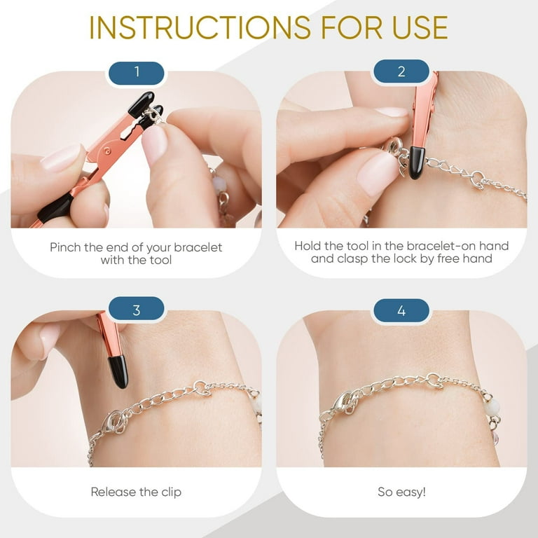 3 Pieces Bracelet Tool Jewelry Helper Fastening And Hooking