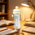 thumbnail image 5 of LEHOZIHEQ Plastic Tumbler, BPA-Free Reusable Clear Water Bottle with Lid and Straw, for Iced Coffee, Juice, Bubble Tea, Smoothies, 5 of 7