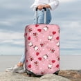 thumbnail image 7 of Pofeuu Gnome With Heart Print Luggage Suitcase Cover Protector Luggage Washable Covers Aesthetic for 18/24/28/32 inch Luggage（No luggage included）-Medium, 7 of 7