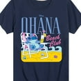 thumbnail image 3 of Lilo & Stitch - Ohana Beach Blub - Toddler And Youth Short Sleeve Graphic T-Shirt, 3 of 5