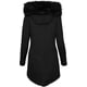 thumbnail image 2 of Warm Winter Coat for Women with Sherpa Lining and Fur Hood, 2 of 4