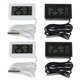 thumbnail image 1 of 4-piece refrigerator thermometer, les Thermometer LCD with waterproof probe, 1 of 5