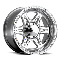 Raceline 886-RENEGADE 16" Cast Aluminum Wheel, RENEGADE 6 POLISHED 16X8 6X5.5 0mm