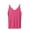 Hot Pink, variant on SELONE V Neck Tank Tops for Women Knitted Sleeveless Sweater Wide Strap Basic Pullover Soild Summer Clothes Red Free Size